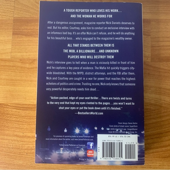 James Patterson Book bundle 4 books - Picture 7 of 8